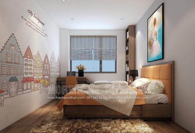 Giường ngủ chung cư Giường ngủ chung cư