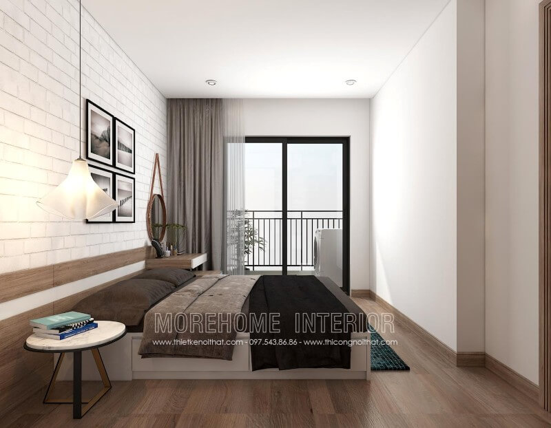 Giường ngủ chung cư hiện đại Giường ngủ chung cư hiện đại