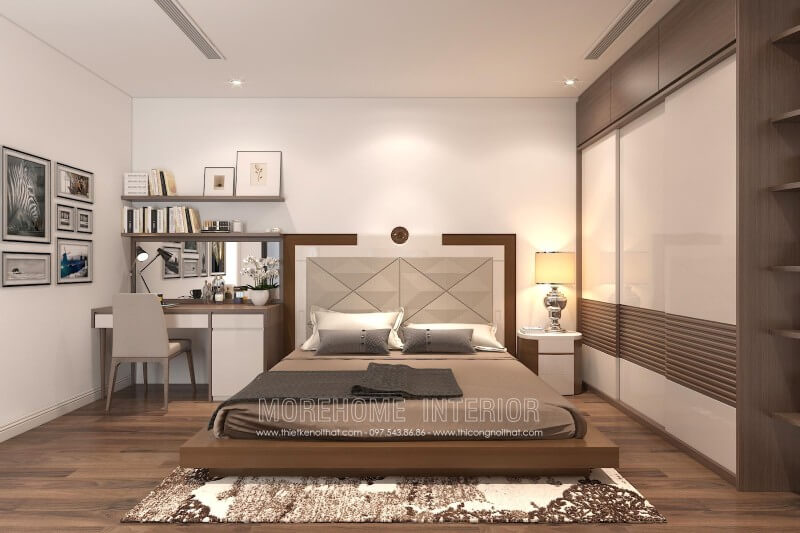 Giường ngủ chung cư hiện đại Giường ngủ chung cư hiện đại