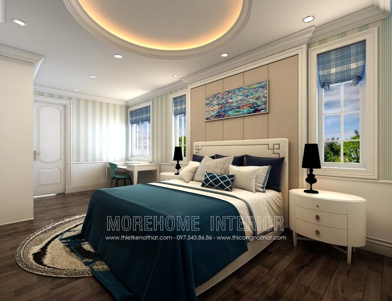 Giường ngủ bọc da Giường ngủ bọc da