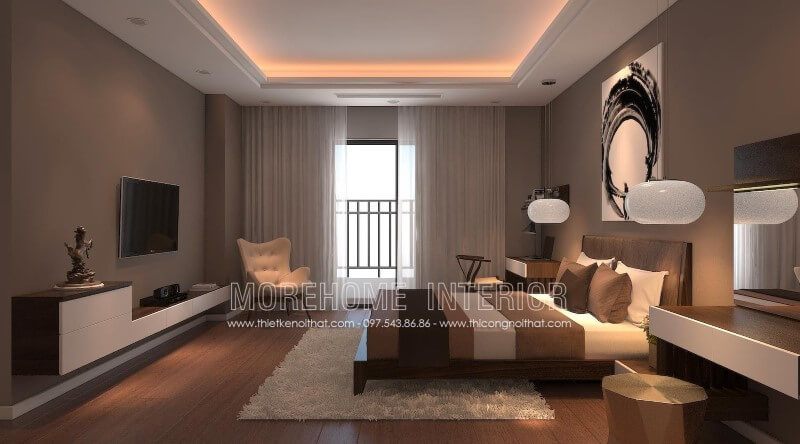 Sản phẩm giường ngủ có chân bằng gỗ óc chó hiện đại này là sản phẩm giường óc chó nổi bật trong năm 2020